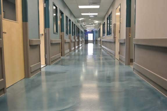 Commercial Office Building With Epoxy Floors